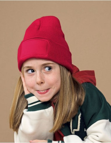 BEE-B445B-Kids Original Patch Beanie